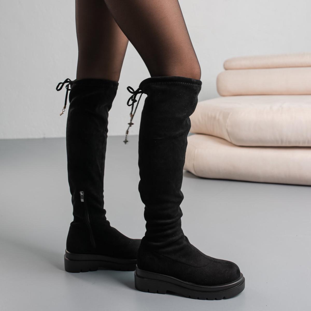 Ботфорти жіночі Fashion р. 40 25,5 см Чорний (3828) - фото 3