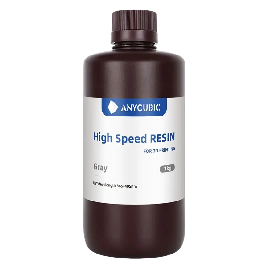 Фотополимерная смола высокоскоростная Anycubic High Speed Resin 2.0 Серый (SGS2GY)