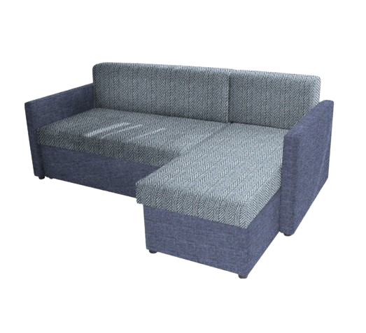 Диван ортопедический МФ Модерн Томас раскладной натуральное дерево/текстиль Серый