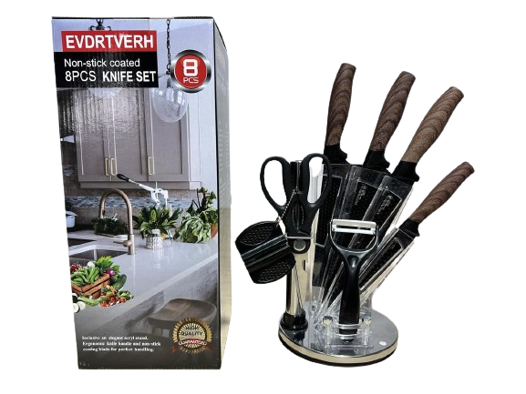 Набор ножей на подставке 8 предметов