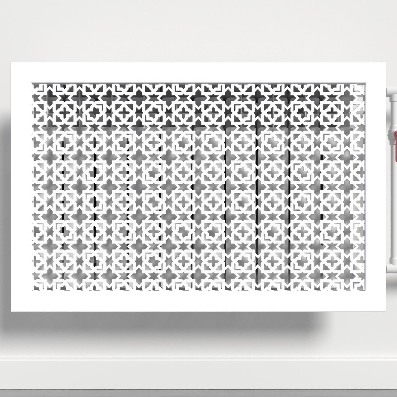 Решітка-екран на батарею SMARTWOOD 900 мм Білий (R20193104)