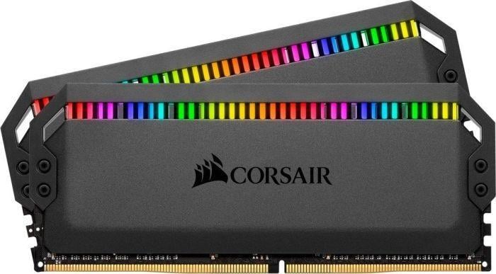 Пам'ять для настільних комп'ютерів Corsair 2x16GB DDR4 3466 MHz Dominator Platinum (CMT32GX4M2C3466C16) Пам'ять для настільних комп'ютерів Corsair 2x16GB DDR4 3466 MHz Dominator Platinum (CMT32GX4M2C3466C16)