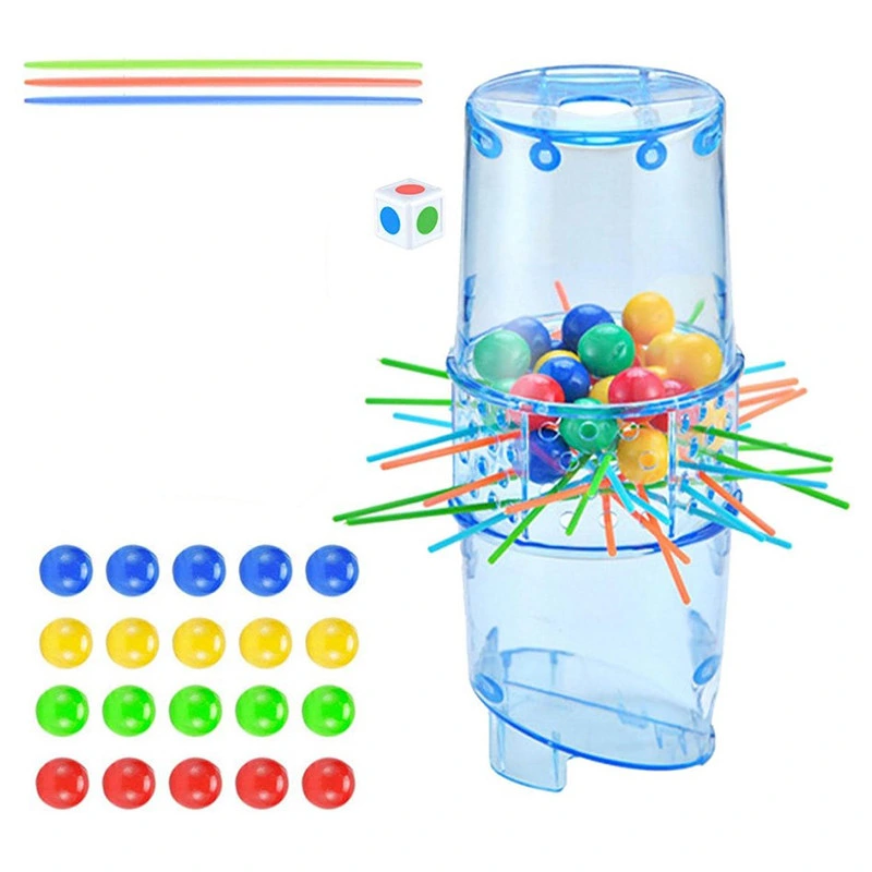 Настільна гра Trick Stick 7289477253 кульки/кубик/палички (62296)