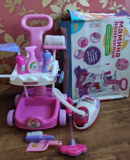 Детский набор для уборки Мамина помощница A5938 (2698531236) - фото 6