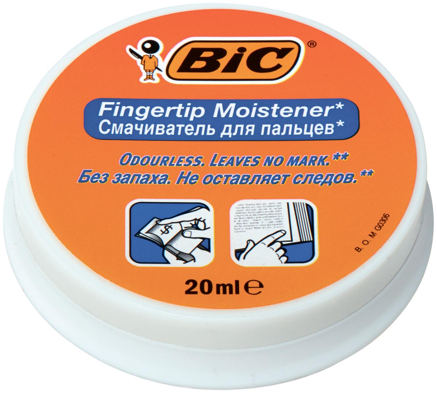 Смачиватель для пальцев BIC гелевый 20 мл (bc897178)