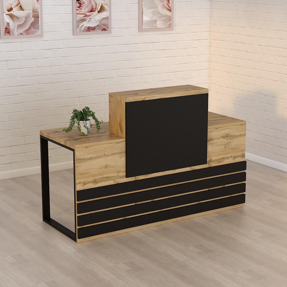 Стійка Ресепшн-5 1600 мм Дуб аппалачі (29666322) Стійка Ресепшн-5 1600 мм Дуб аппалачі (29666322)