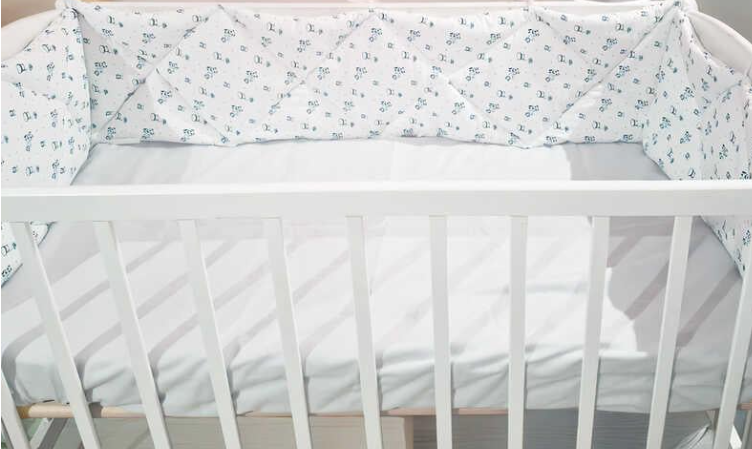 Бортики подушки в детскую кроватку Bimbo Панда 120х30 см (42115)