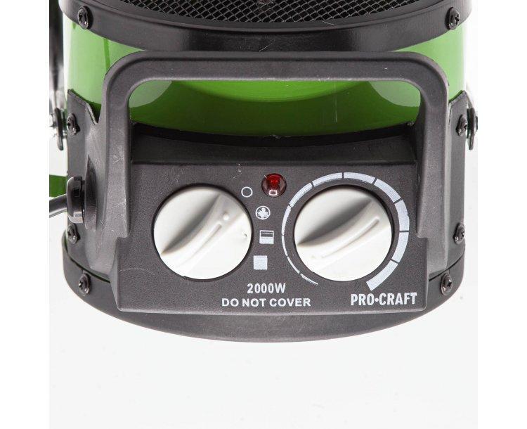 Тепловентилятор керамический ProCraft FP20 2 режима - фото 4 Тепловентилятор керамический ProCraft FP20 2 режима - фото 4