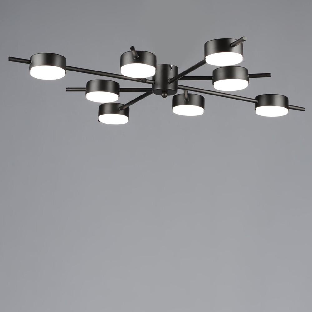Люстра стельова Light House SRS-20371/8 BK під лампи GX53 Чорний Люстра стельова Light House SRS-20371/8 BK під лампи GX53 Чорний
