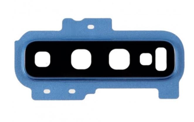 Стекло на камеру для телефона Samsung G975 Galaxy S10 Plus 2019 with frame Рrism Blue (10289109)