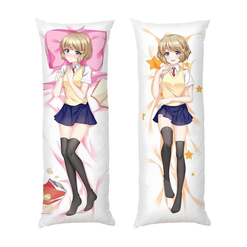 Подушка дакимакура Shy anime girl Picture габардин 150х50 см (112461-3)