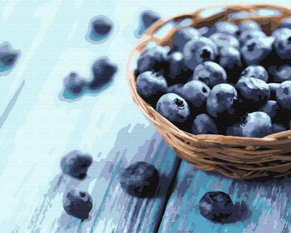 Картина по номерам Brushme Натюрморты Черника 40х50 см в термопакете (GX31481) Картина по номерам Brushme Натюрморты Черника 40х50 см в термопакете (GX31481)