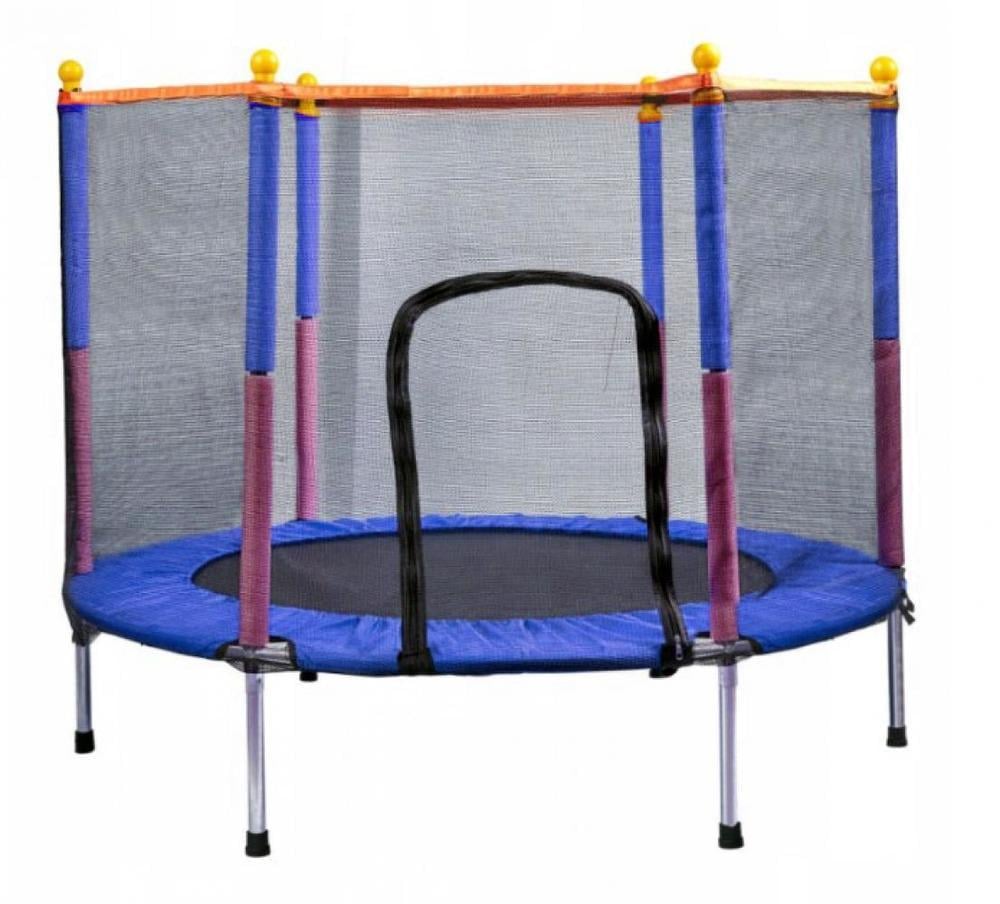 Батут-манеж детский Atleto KRB01 с сеткой 140 см Синий (14-76-21000142) Батут-манеж детский Atleto KRB01 с сеткой 140 см Синий (14-76-21000142)