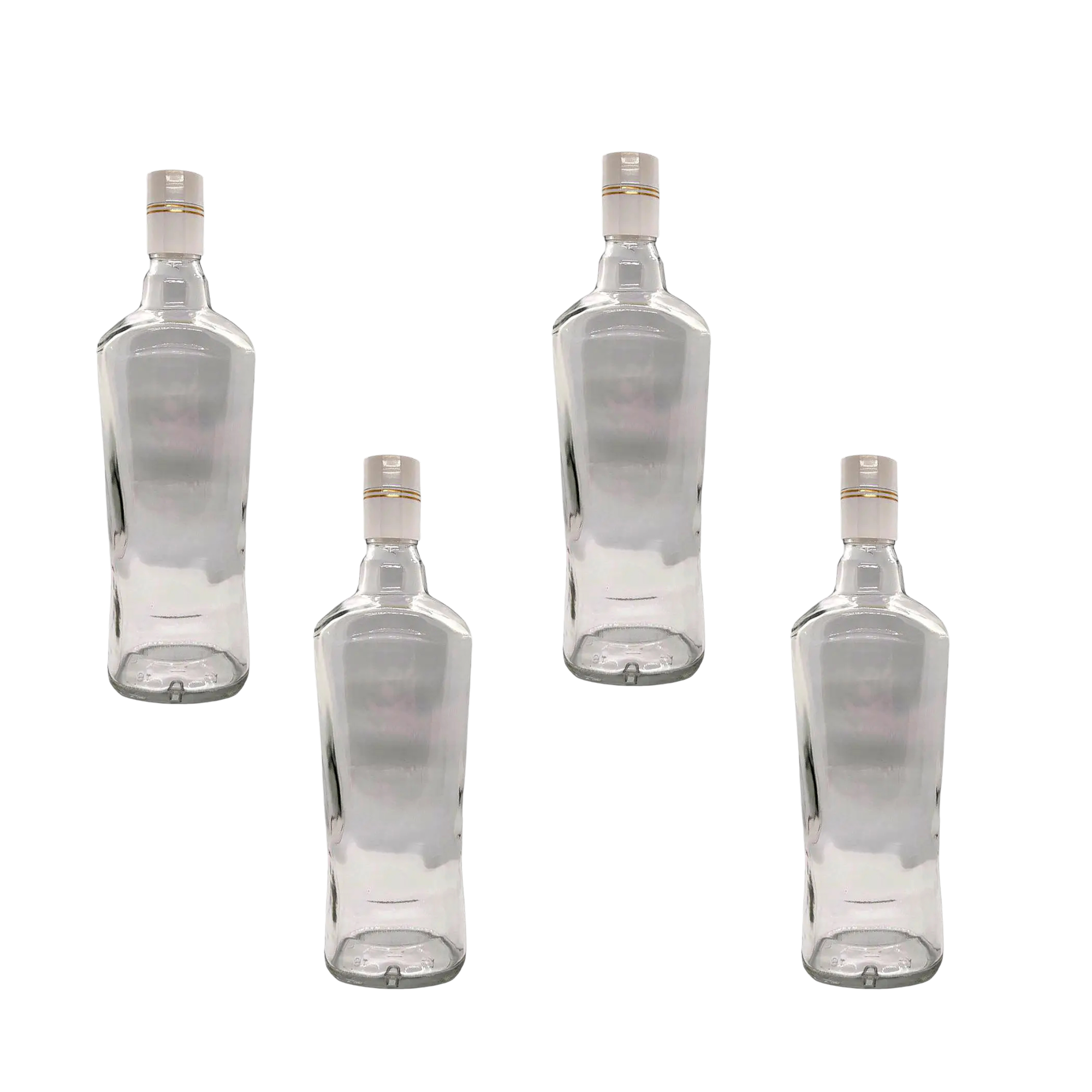Пляшка горілчана з кришкою 700 мл 4 шт. (31588167)