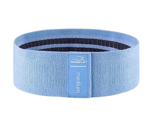 Резинка тканевая для фитнеса и спорта PowerPlay 4111 Hip Band M Medium d 76 см Голубой (PP_4111_Blue_M) Резинка тканевая для фитнеса и спорта PowerPlay 4111 Hip Band M Medium d 76 см Голубой (PP_4111_Blue_M)