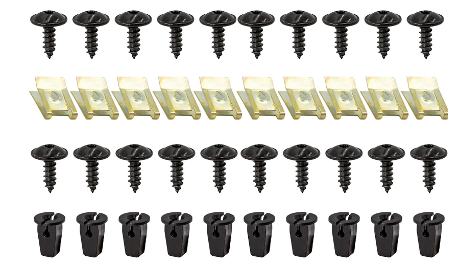 Набор крепления пистонов поддоны/подкрылки/бампер для VW/Audi/Seat 40 шт.