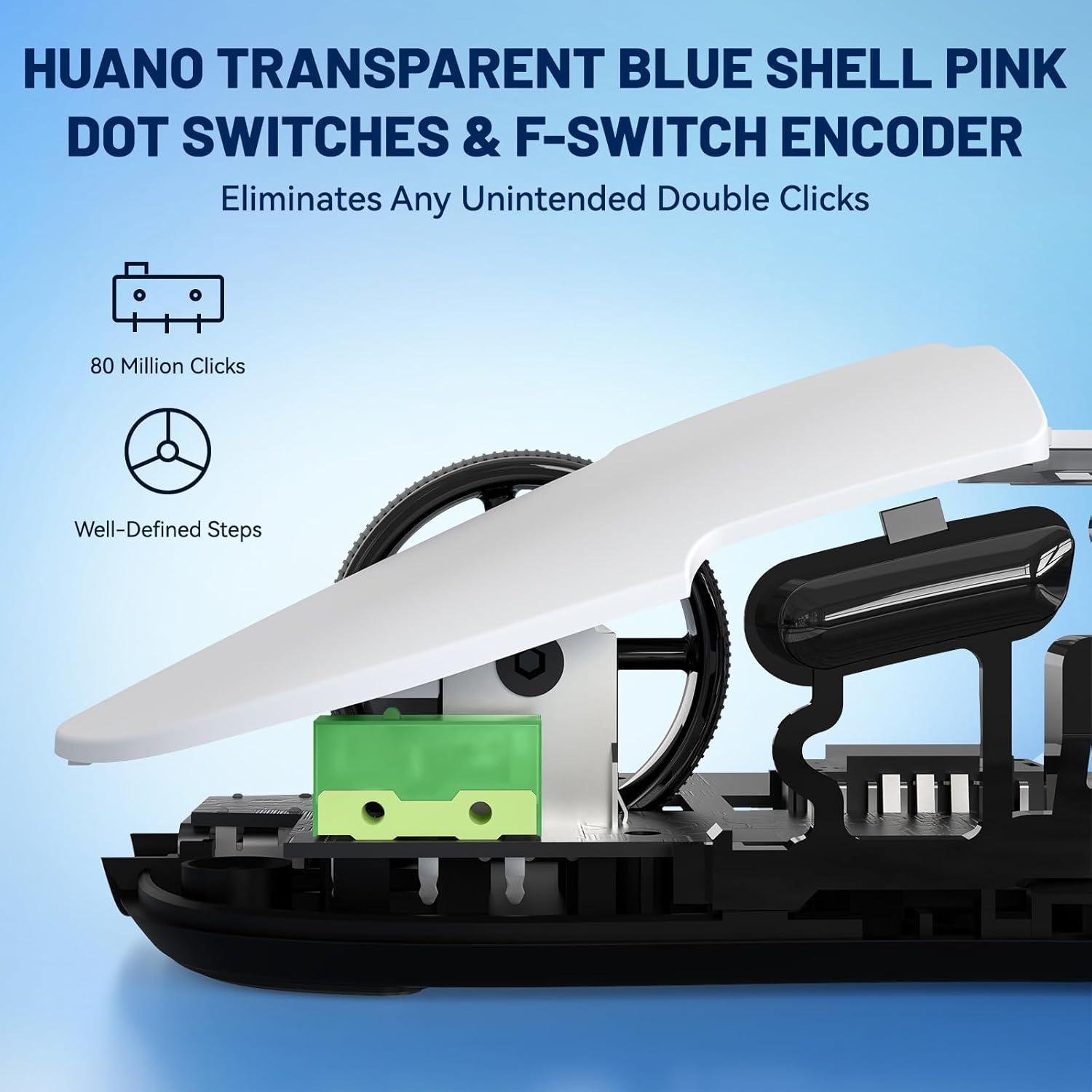 Миша ігрова бездротова Ajazz AJ159P із зарядною док-станцією RGB/сенсором PAW3395/26K DPI/56G/5 програмованими кнопками White - фото 4 Миша ігрова бездротова Ajazz AJ159P із зарядною док-станцією RGB/сенсором PAW3395/26K DPI/56G/5 програмованими кнопками White - фото 4