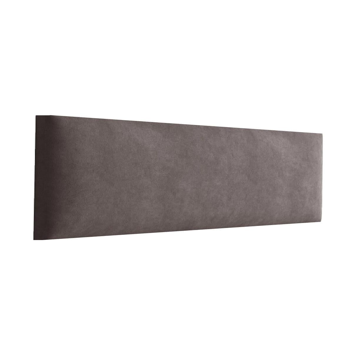 Панель-плитка декоративная бархатная Comfy Walls модульная 20x100x4 см Коричневый (87145/54unk)