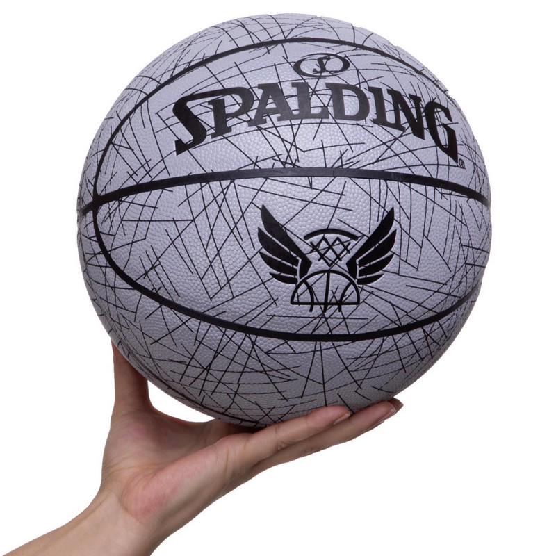 М'яч баскетбольний Zelart SPALDING TREND LINES 76911Y №7 Сірий (DR006106) - фото 6 М'яч баскетбольний Zelart SPALDING TREND LINES 76911Y №7 Сірий (DR006106) - фото 6
