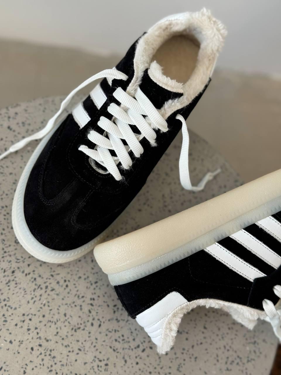 Кеди жіночі на хутрі Maya Shoes р. 39 Чорний (3021/1) - фото 9 Кеди жіночі на хутрі Maya Shoes р. 39 Чорний (3021/1) - фото 9