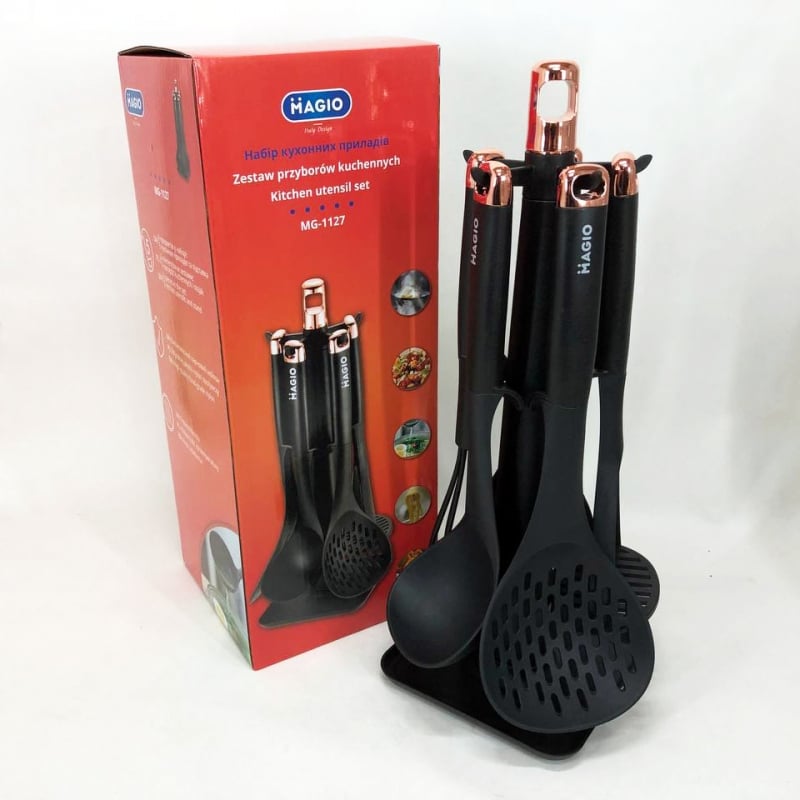 Набір кухонного приладдя Magio MG-1127 5 пр.(tf4811) - фото 6 Набір кухонного приладдя Magio MG-1127 5 пр.(tf4811) - фото 6