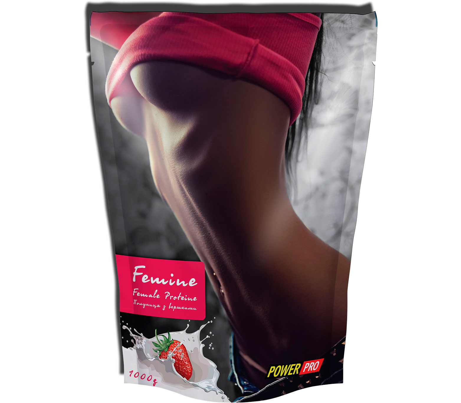 Протеин Power Pro Femine-Pro клубника 1000 г