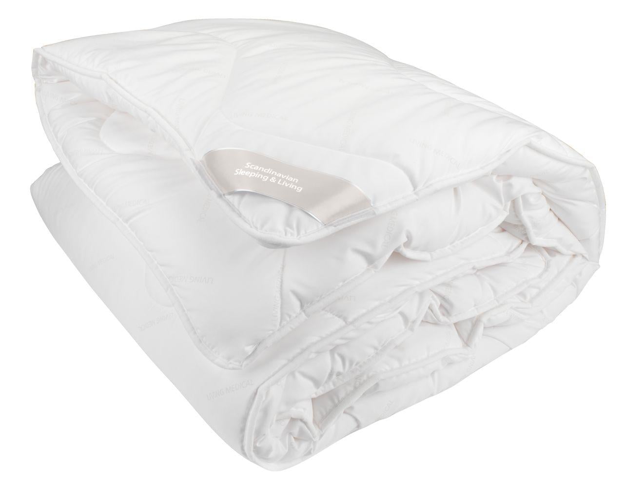 Одеяло односпальное 135x220 см 2x630 г Белый (adbb93a5)