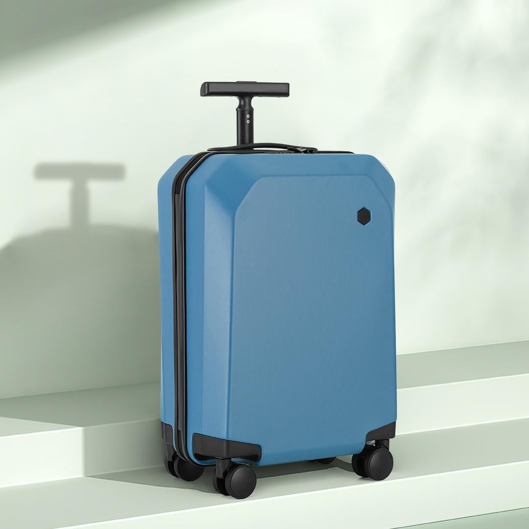 Чемодан Tanjiezhe Fashionable Lightweight Trolley Case 24" Blue