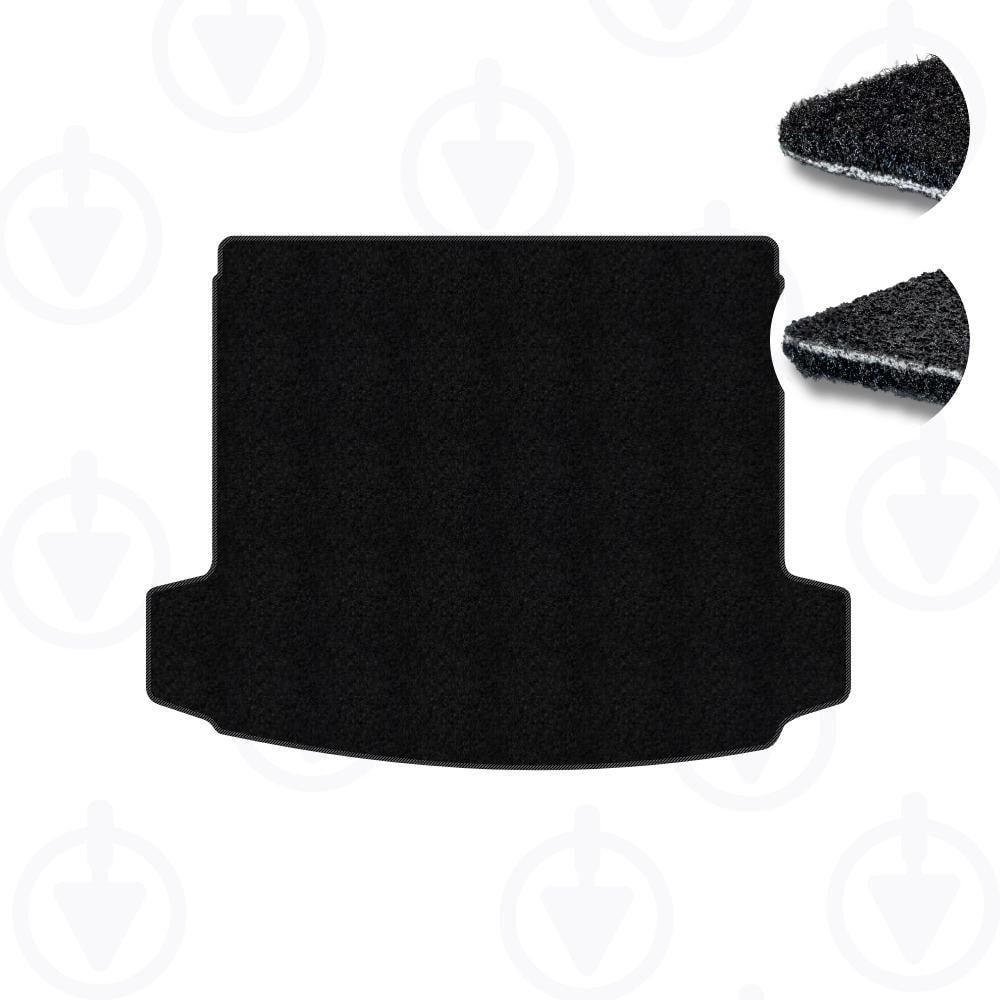 Килимок до багажника Star-Tex для Audi Q5 FY II 2017-2024 р. без органайзерів текстиль/Ciak Чорний (16334-62-05-07)