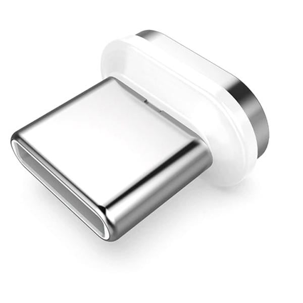 Наконечник для магнитного кабеля PZOZ Type-C 5А Серебристый Наконечник для магнитного кабеля PZOZ Type-C 5А Серебристый