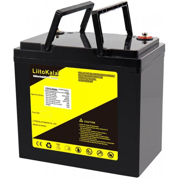 Аккумуляторная батарея LiitoKala LiFePO4 12V 120 Ah