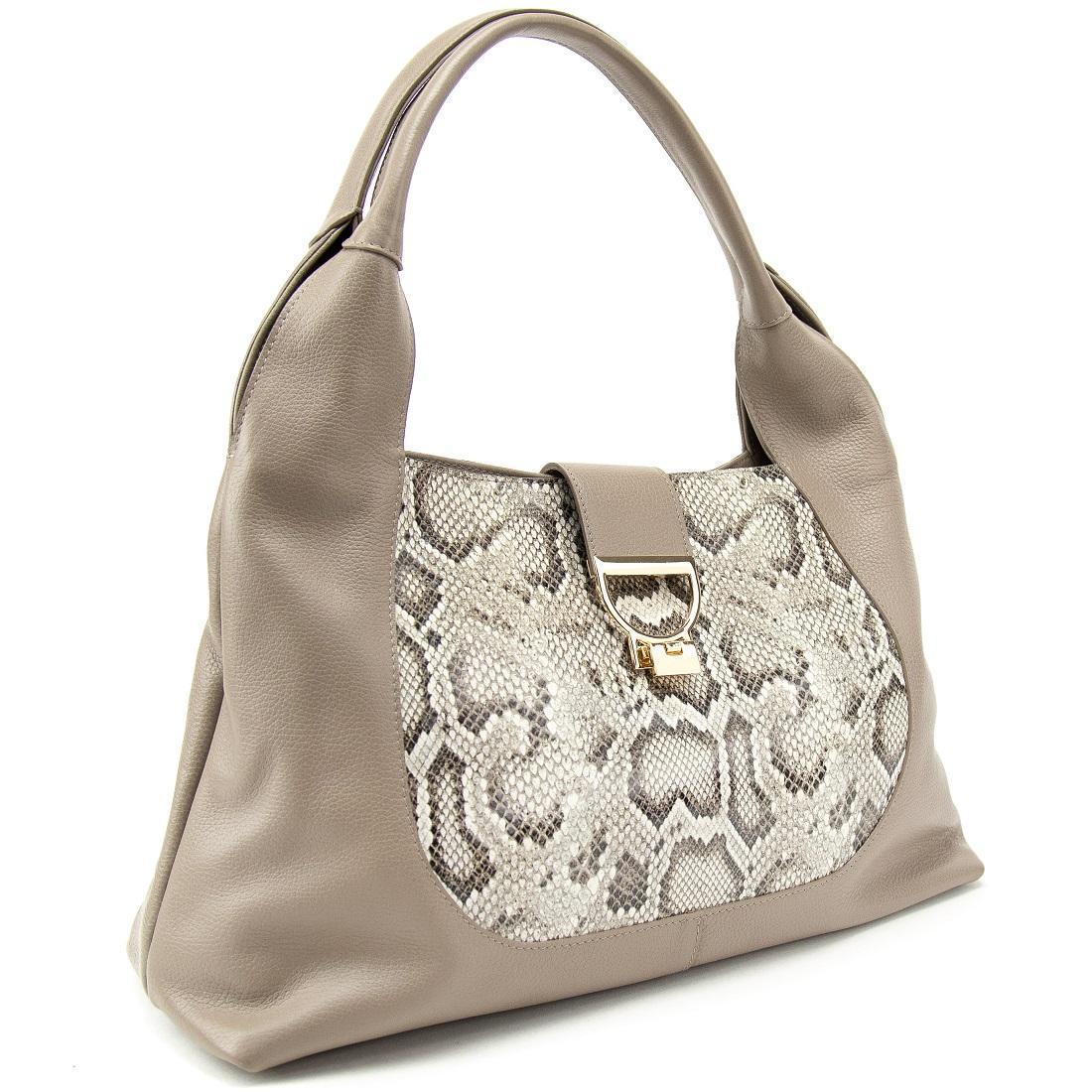 Женская сумка кожаная Tavinchi CH-555B-R Бежевый (2693651526)