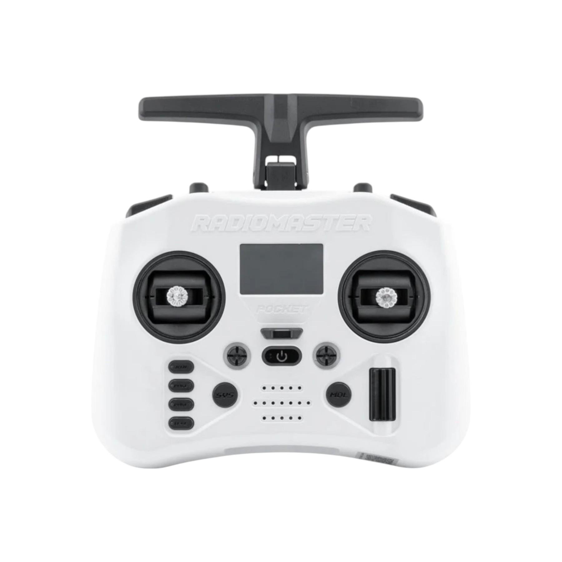Пульт дистанційного керування RadioMaster Pocket Crush M2 ELRS Frost White (81401)