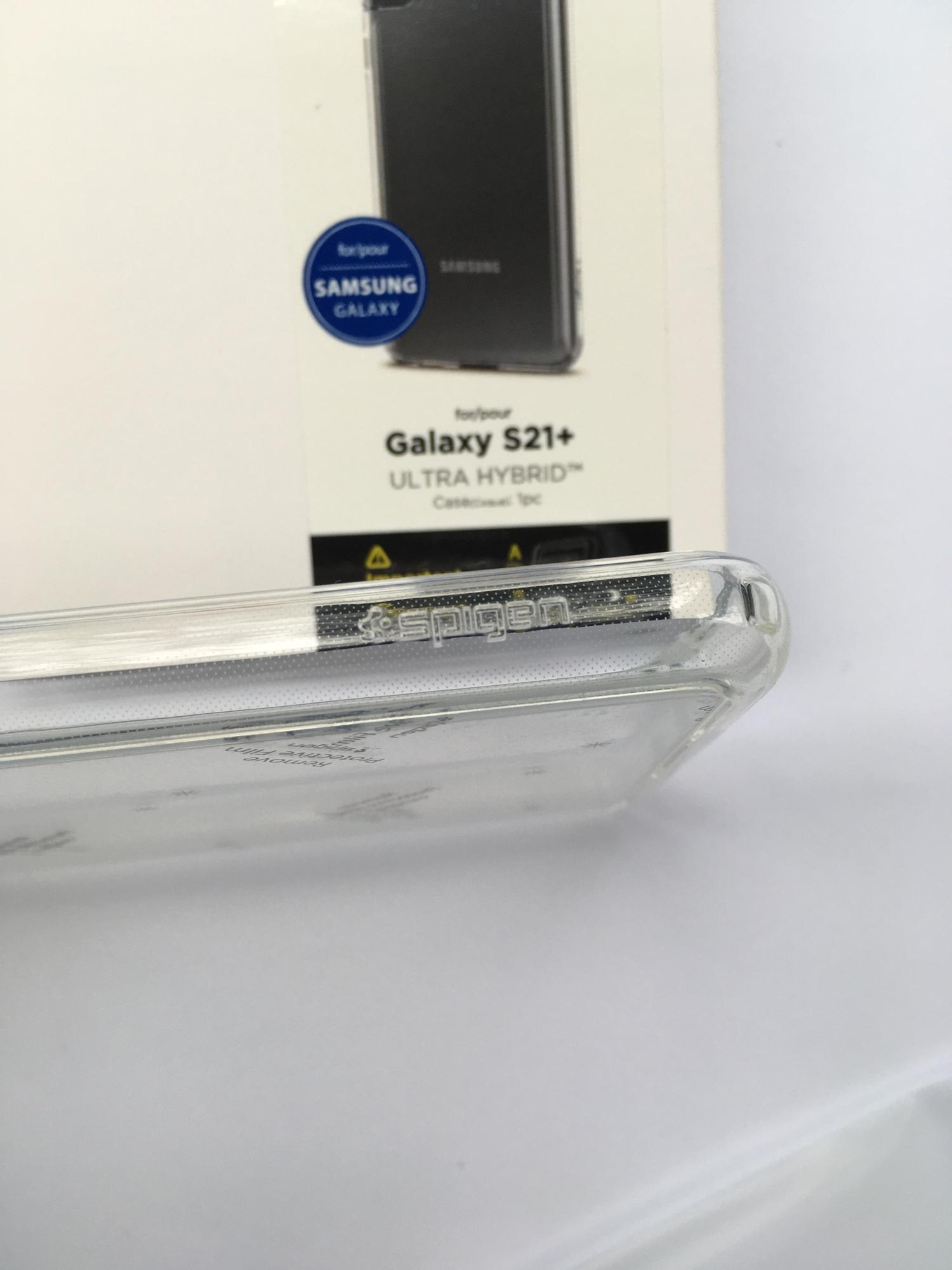 Чохол протиударний прозорий Spigen Ultra Hybrid Crystal ACS02387 для Samsung Galaxy S21 Plus (6.7") Clear - фото 13