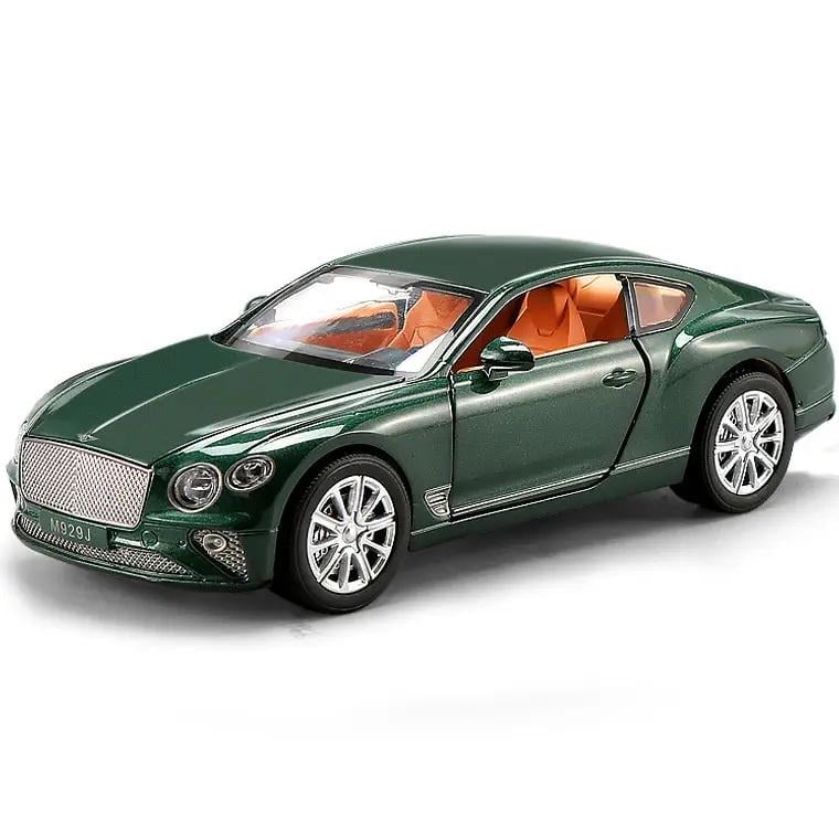 Игрушечная машинка металлическая Bentley Continental GT 1:24 инерционная/свет/звук/открывающиеся дверцы (32927343)