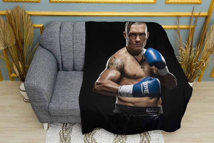 Плед Oleksandr Usyk Ukrainian boxer плюш двухслойный 150х210 см (113073-3) Плед Oleksandr Usyk Ukrainian boxer плюш двухслойный 150х210 см (113073-3)