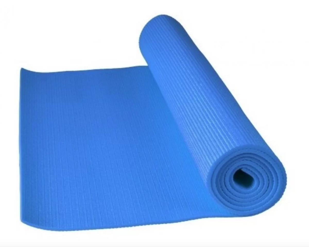 Килимок для йоги Power System Fitness Yoga Синій (183995)