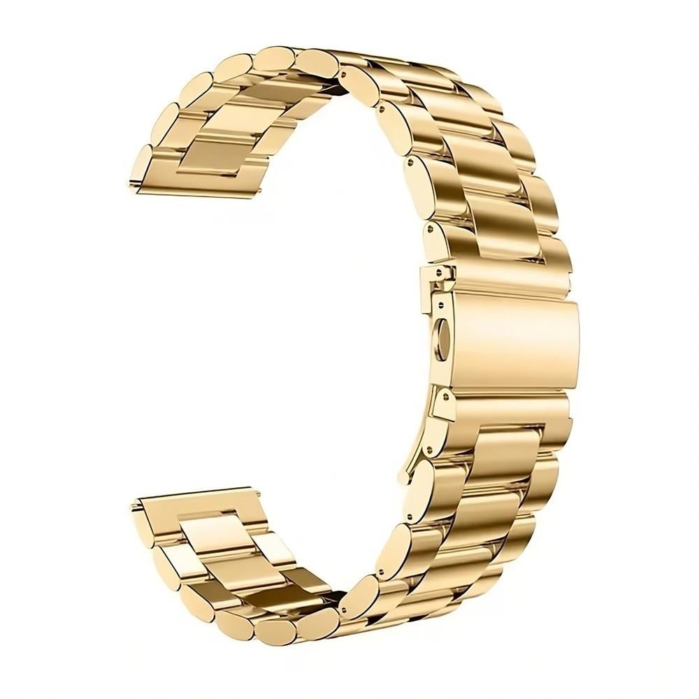 Ремінець для смарт-годинників металевий 20 мм Rolex Bead design Золотий (2500442574)