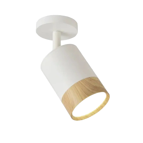 Світильник точковий Ultralight TRL260 накладний світлодіодний Білий з деревом (12945075)