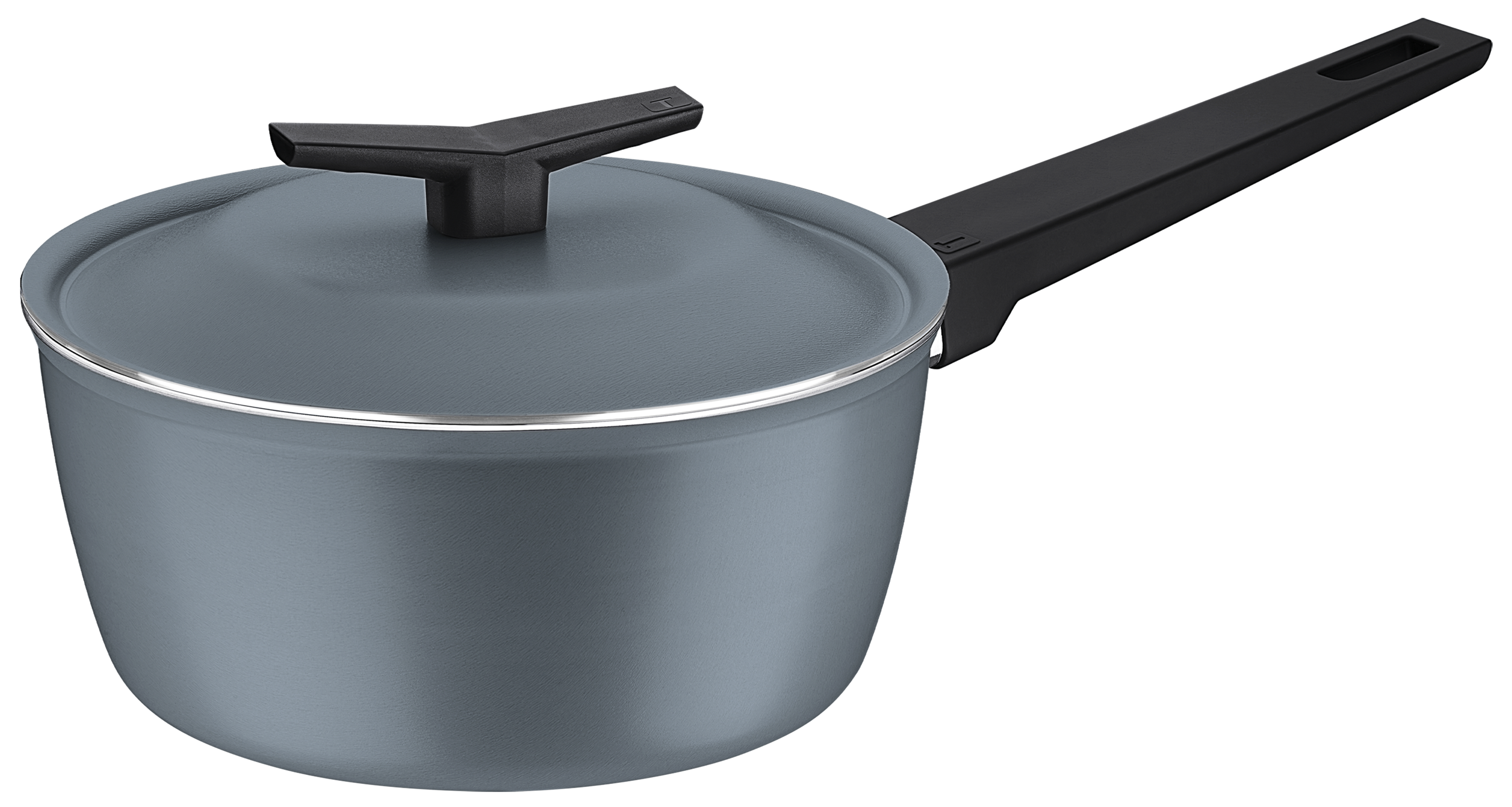 Ковш с крышкой Tramontina Spezia алюминий 18 см 1,9 л Blue (28373/118) Ковш с крышкой Tramontina Spezia алюминий 18 см 1,9 л Blue (28373/118)