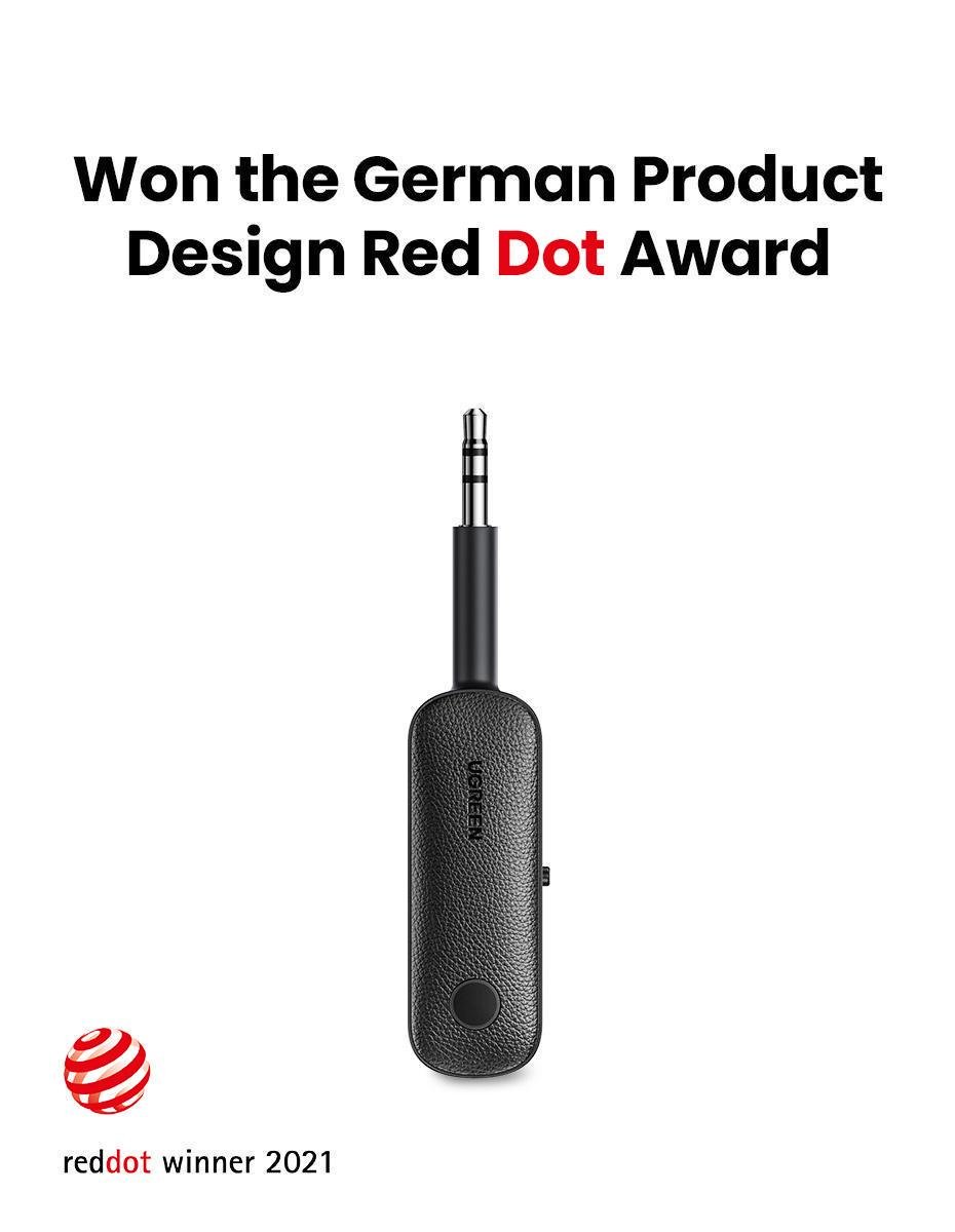 Адаптер UGREEN Bluetooth 5.0 приймач-передавач USB-3,5 мм minijack AUX стерео Чорний (80893) - фото 21