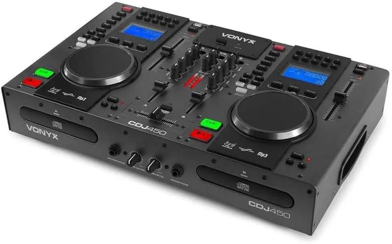 Пульт настільний мікшерний Vonyx Dual Twin 172805 Пульт настільний мікшерний Vonyx Dual Twin 172805