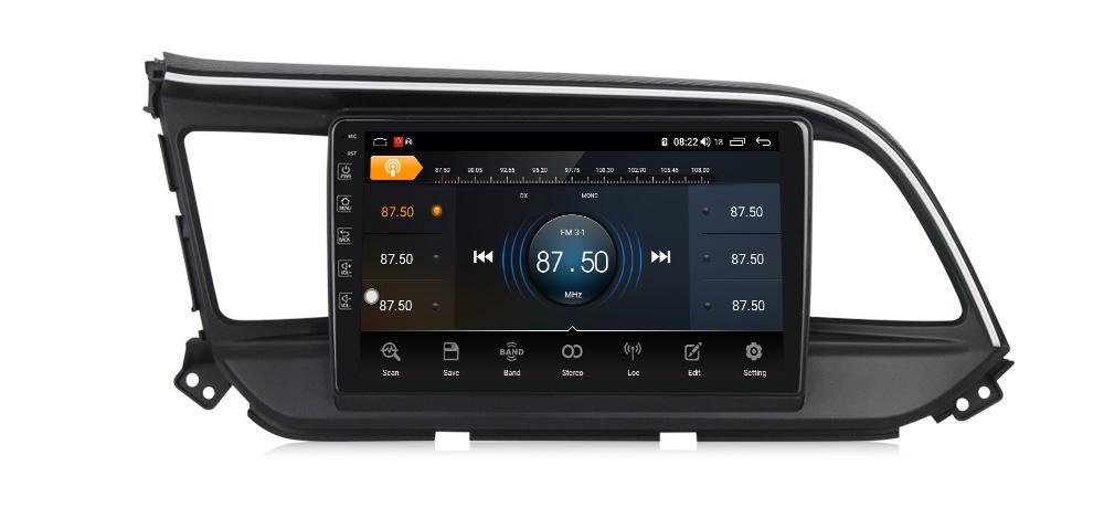 Автомагнітола штатна Phantom DVA-9033 Hyundai Elantra 2016- 9" (PH-830)