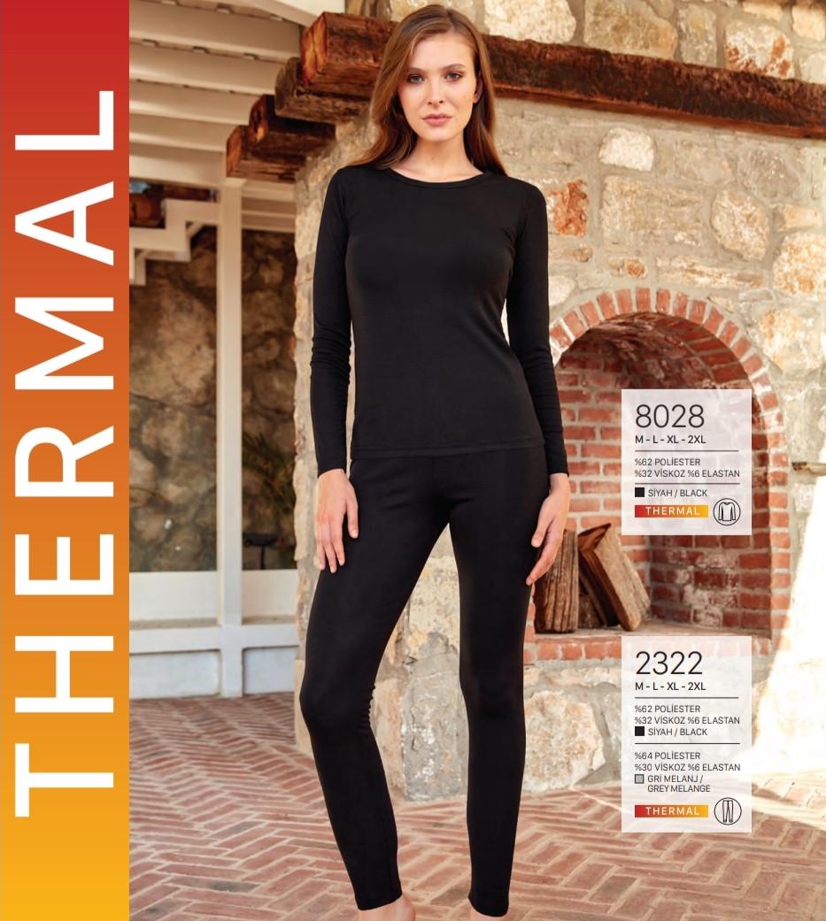 Термобелье кофта женская Berrak M Черный (29354372) - фото 2 Термобелье кофта женская Berrak M Черный (29354372) - фото 2