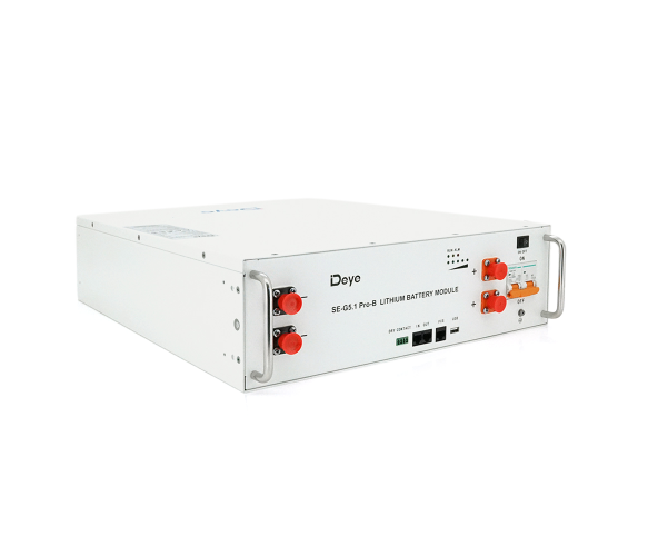 Аккумуляторная батарея для солнечных электростанций Deye 51,2V 100AH SE-G5.1 Pro-B LiFePO4 50/100A 445х133х540 мм (2336826907)