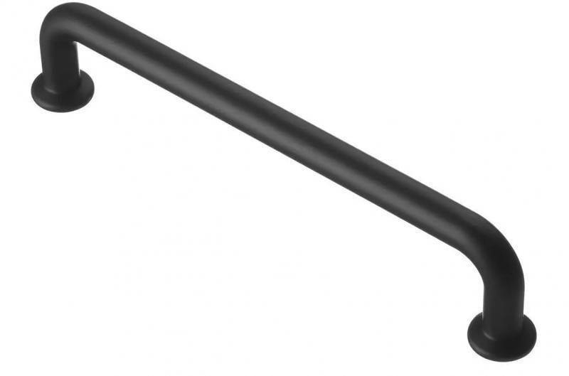 Мебельная ручка GTV NORD C-128 мм Черный матовый (UZ-NORD-128-20M)