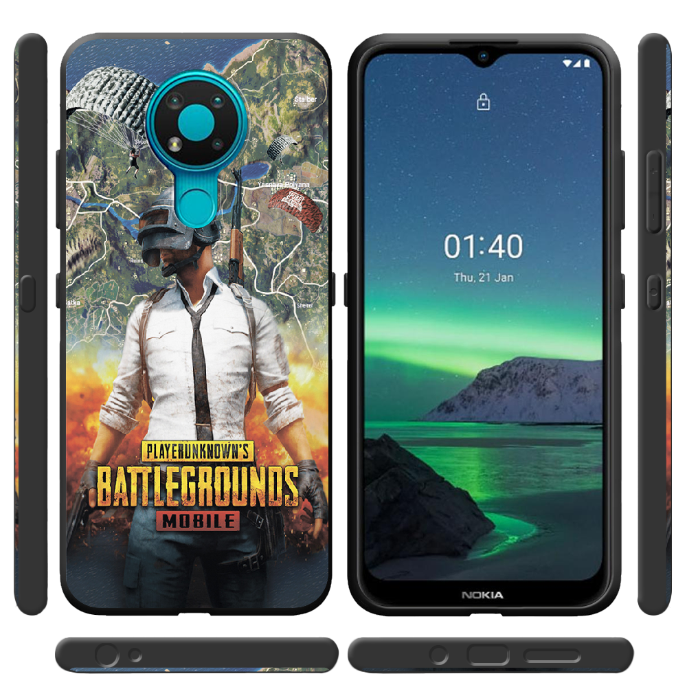 Чохол Boxface Nokia 3.4 PUBG Mobile Чорний силікон (41292-up2309-43219) - фото 2