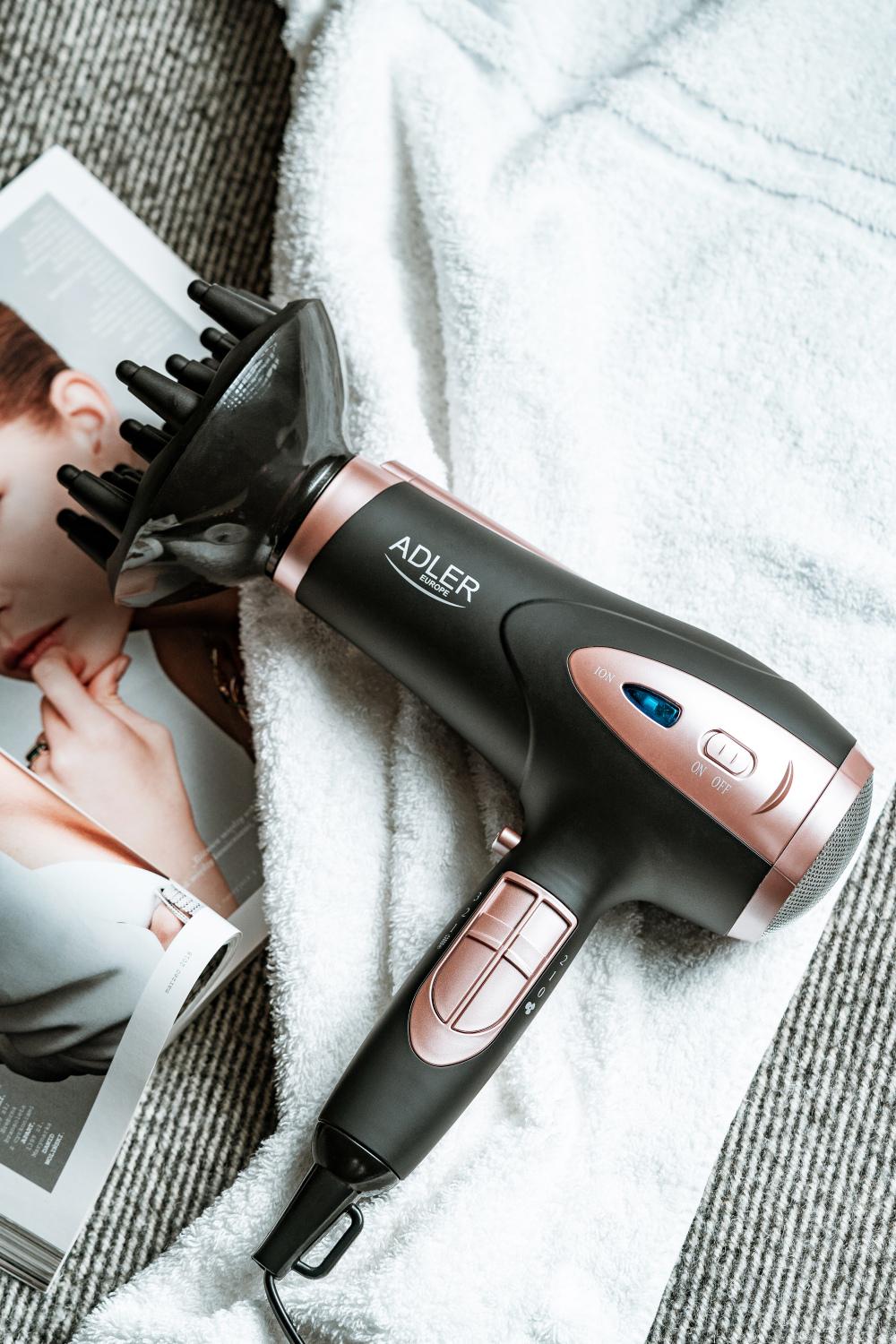 Фен для волос Adler AD 2248 2200W 2 скорости 3 температурных режима ионизация Black (AD2248B) - фото 10
