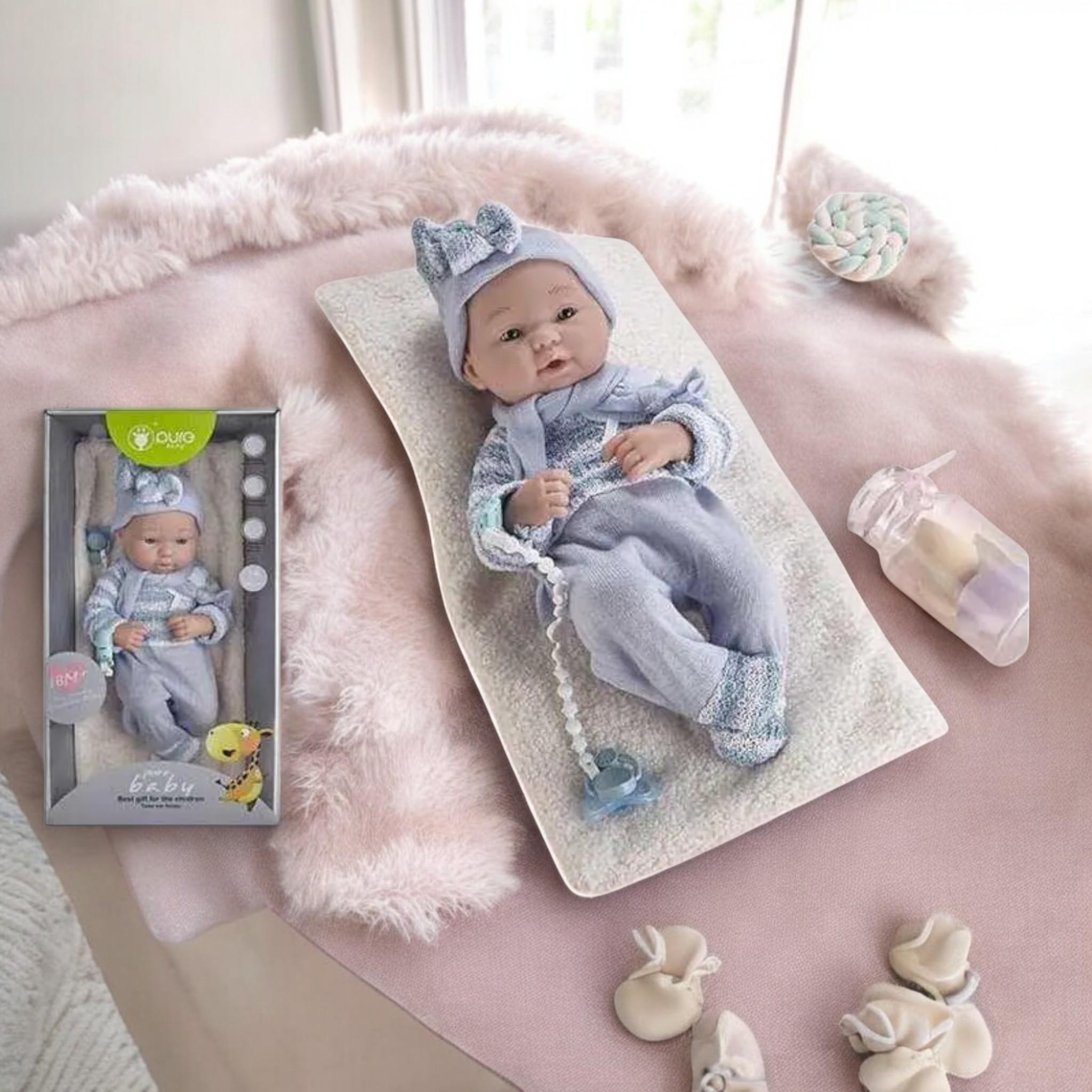 Пупс с голубыми глазами Pure Baby TK Union Group 33см(Р_DF14/047B) - фото 2 Пупс с голубыми глазами Pure Baby TK Union Group 33см(Р_DF14/047B) - фото 2