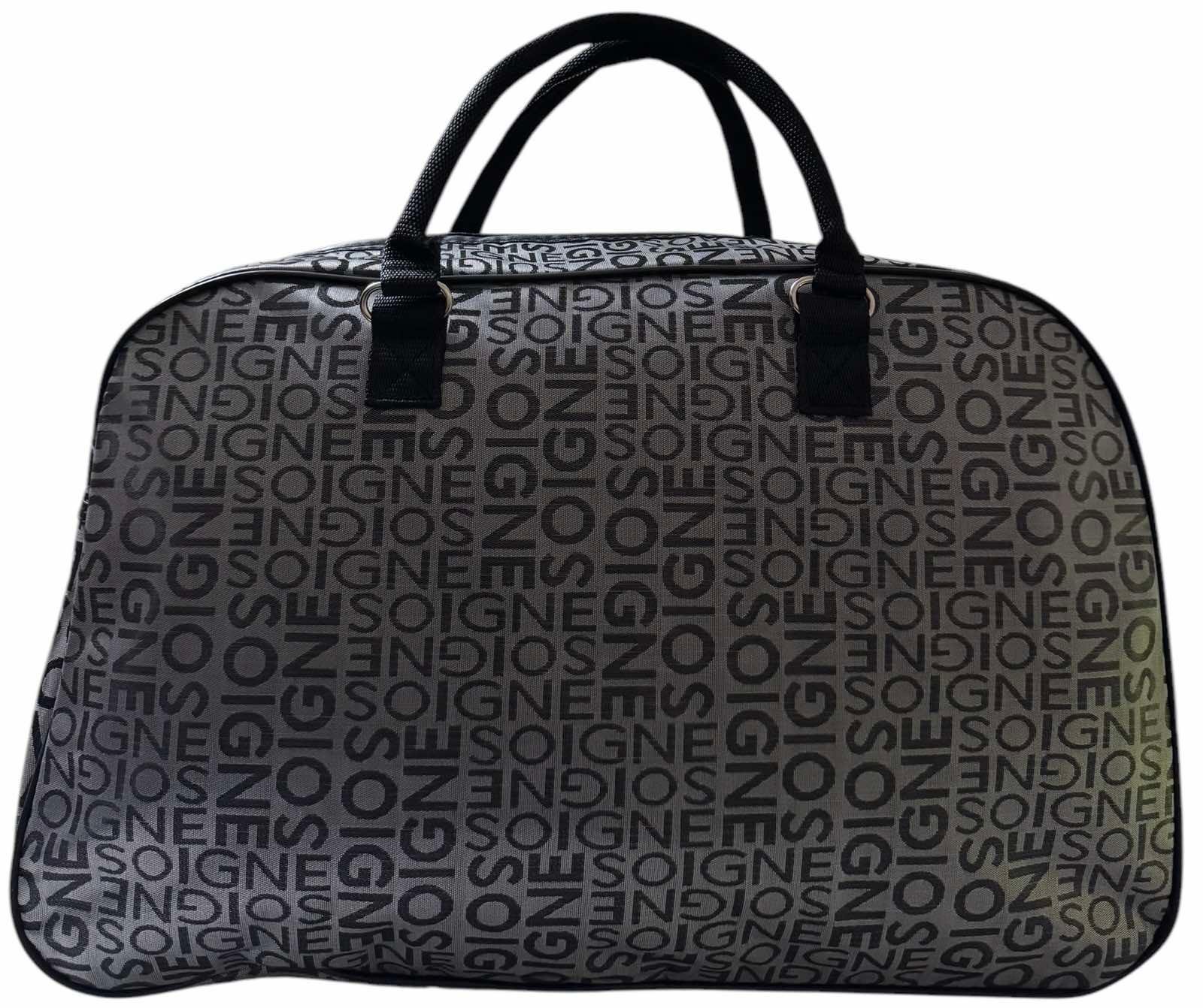 Сумка дорожня ручна поклажа з довгим ремінем через плече Сірий(8809GG) - фото 3 Сумка дорожня ручна поклажа з довгим ремінем через плече Сірий(8809GG) - фото 3